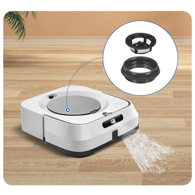 Filtro de tanque de água de substituição estável para Irobot Braava Jet M6 (6110) (6012) (6112) (6113) Peças de reposição para esfregão robô 4650144