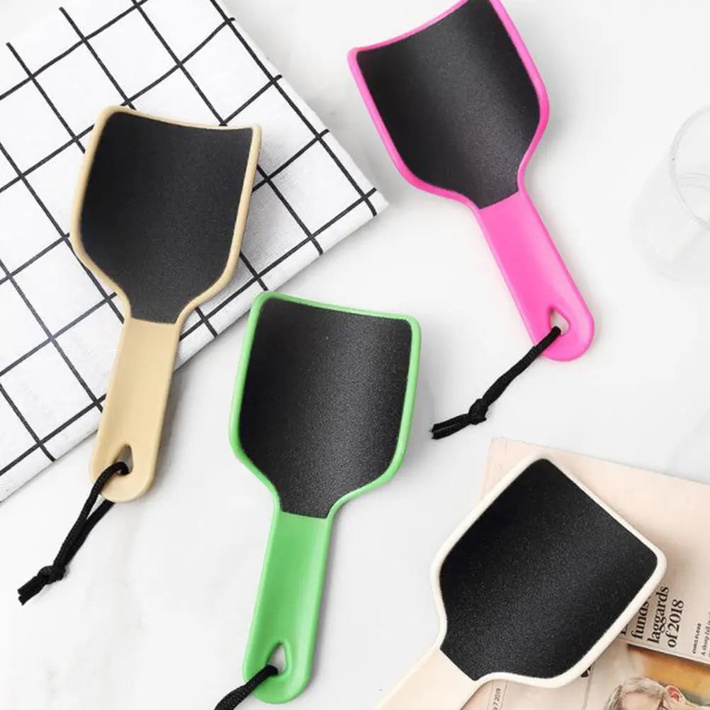 

4 Pcs Foot File Dead Skin Remover U shaped Callus Scraper Pedicure Tool Dual sided Exfoliating File Nail Buffer H held Foot