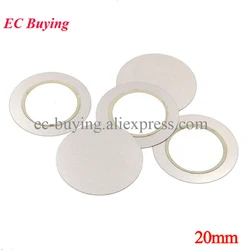 100pcs/10pcs 20mm Iron Piezoelectric Piezo Disc Ceramic Wafer Plate Buzzer Loudspeaker Dia 20 mm Speaker Sensor For Arduino Diy