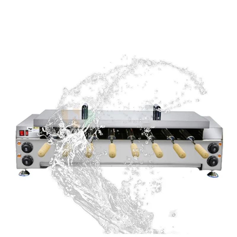 Stainless Steel Hungarian Chimney Cake Oven Kurtos Kalacs Waffle Maker Machine Donut Ice Cream Chimney Cakes Snack Equipment