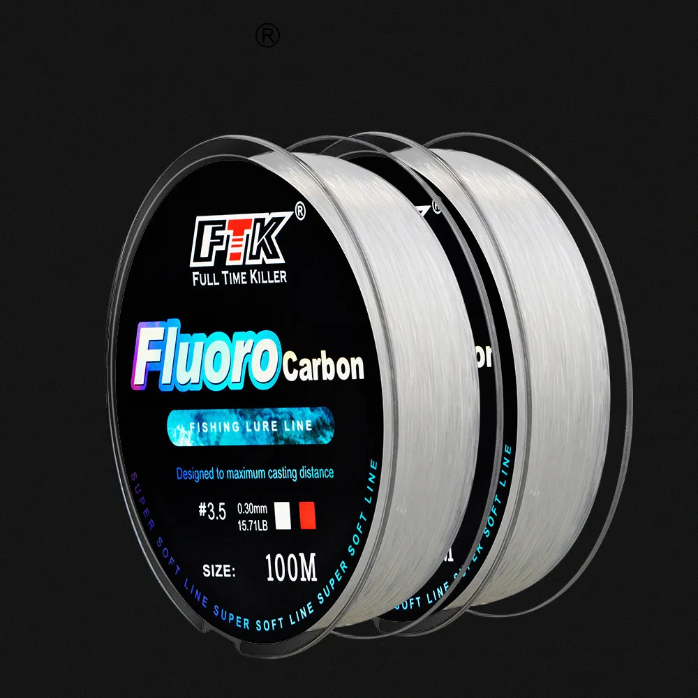 100m Fluorocarbon Bait Fishing Line