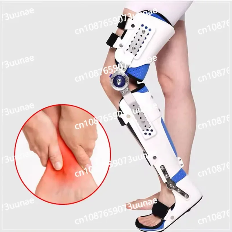 Adjustable Knee Ankle Foot Medical Brace-Orthopedic Knee Joint Support-For Meniscus Injury Joint Pain Relief Rehabilitation Brac