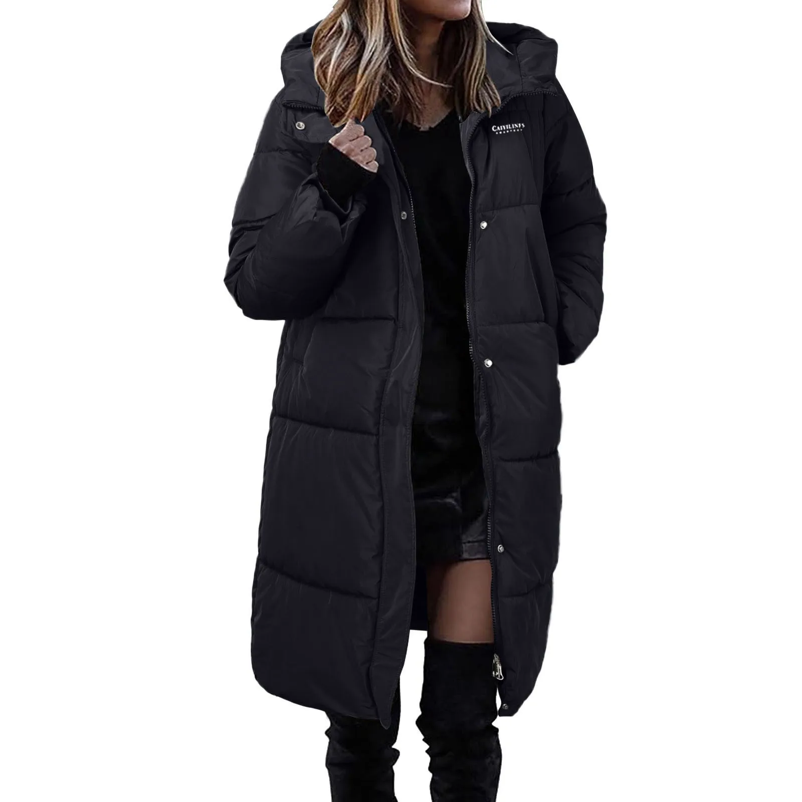 Women\'s Autumn Winter Down Coat Jacket Long Solid Puffer Korea Female Parkas Warm Winter Outerwear Jacket for Women New