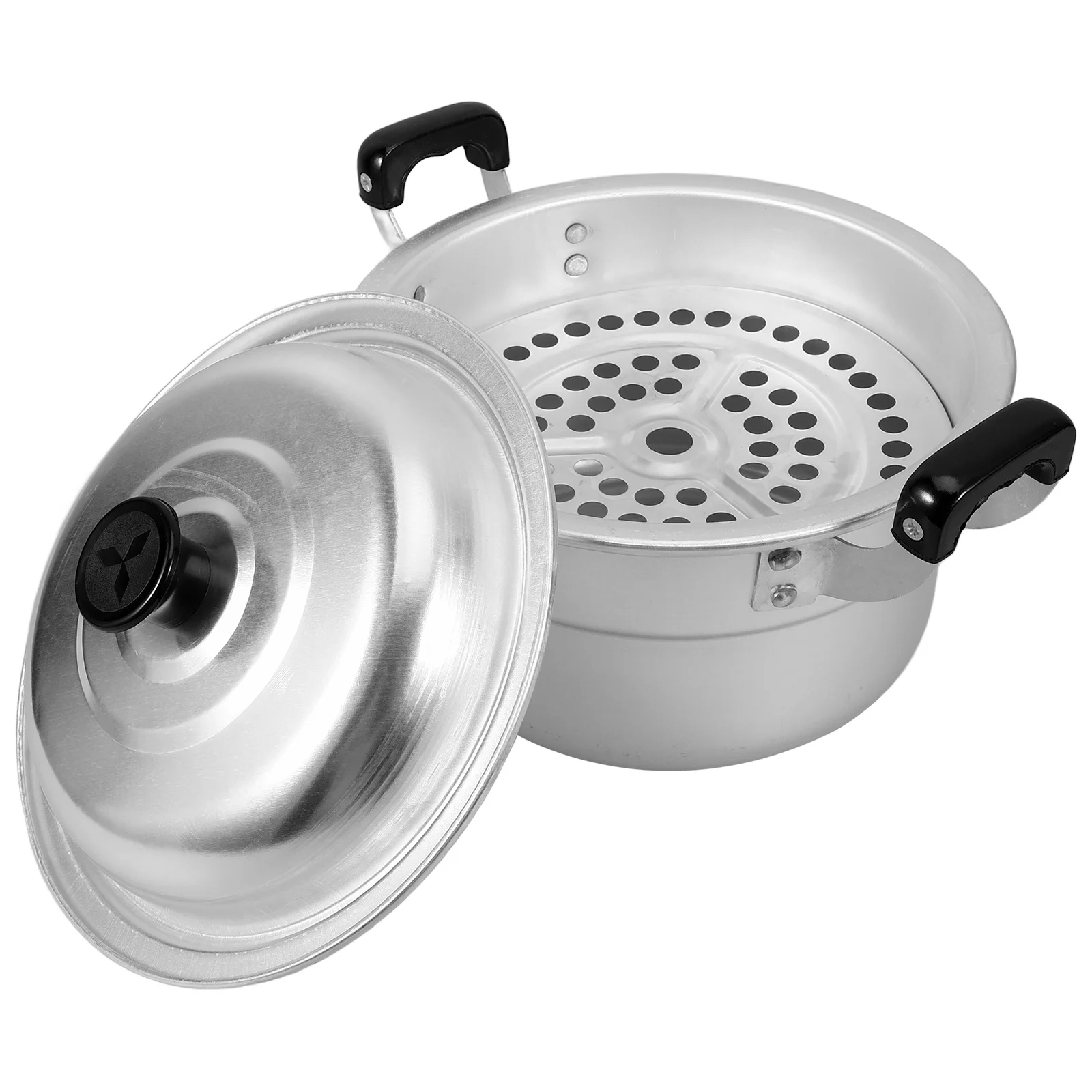 

Thicken Aluminum Soup Pot Small Multi-Function Kitchen Cooking Pot Steamer Stockpot for Home Restaurant Aluminum Steamer