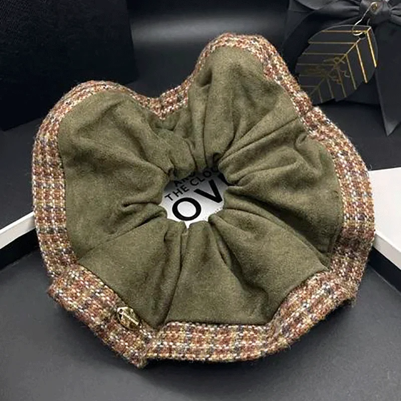 

Элегантная новая утолщенная резинка для волос из замши, стильная и модная, идеально подходит для завязывания волос, резинка для хвоста.