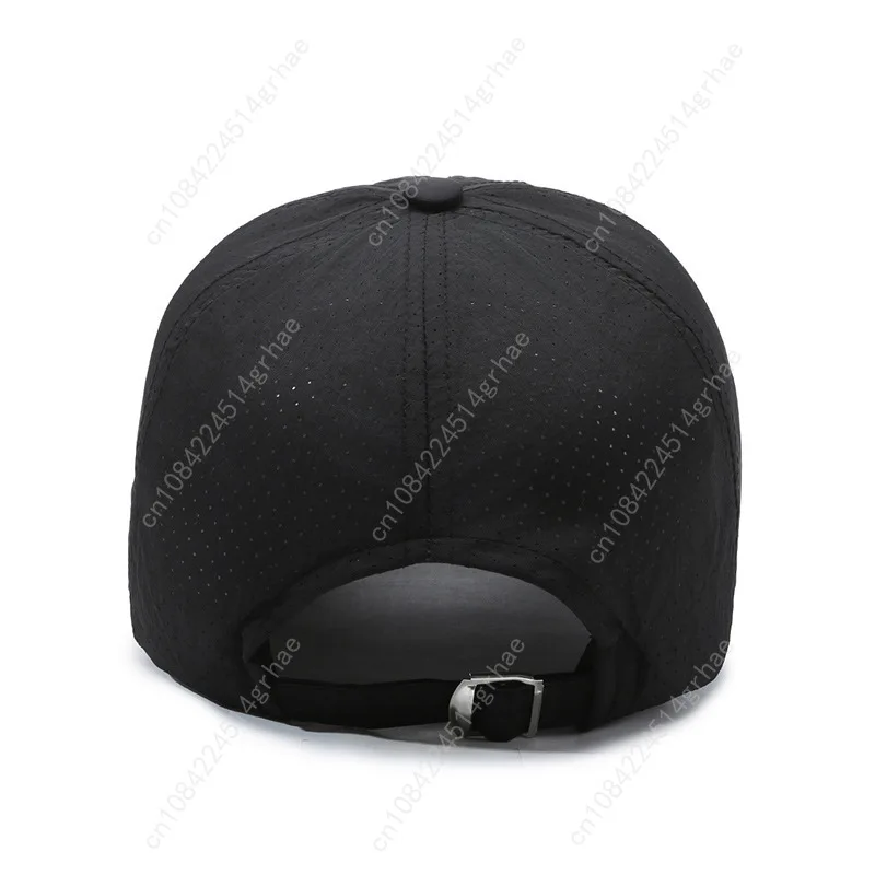 Quick Drying Solid Baseball Cap, Sunscreen Breathable Adjustable Cycling Hiking Fishing Sports Trucker Hat For Women & Men