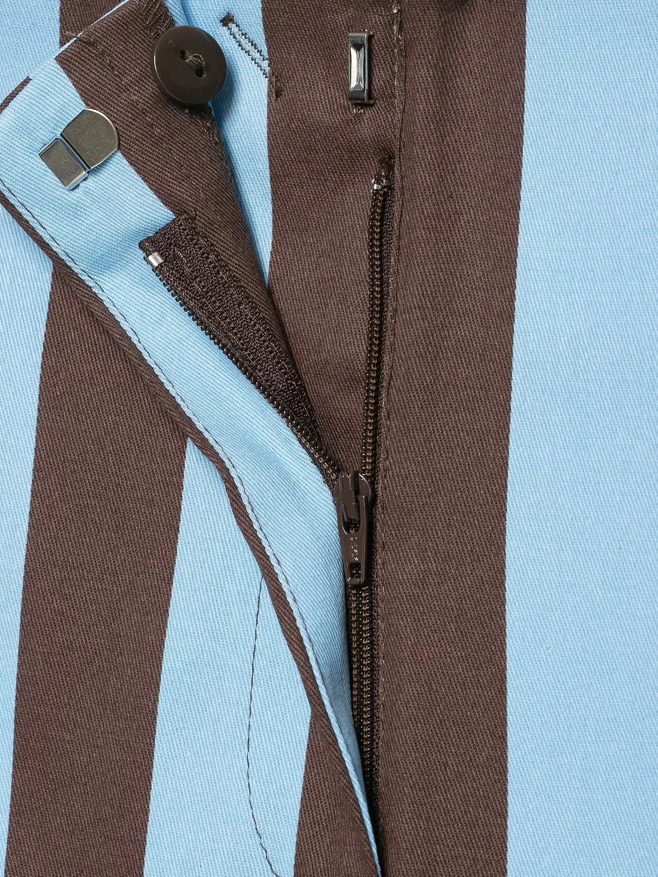 Damenmode Sommer 2026 Gestreifter Freizeitanzug mit Knoten, Gerade Weste + Lange Hose mit Reißverschlusstaschen, Vintage Schicker Damenanzug – Detail 12