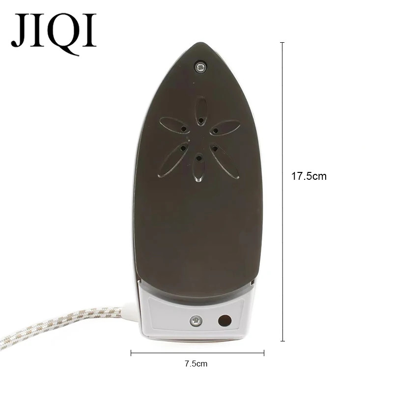 JIQI MINI Portable Foldable Garment Steamer Handheld Travel Clothes Sprayer Electric Steam Iron Flatiron Ironing Machine EU Plug