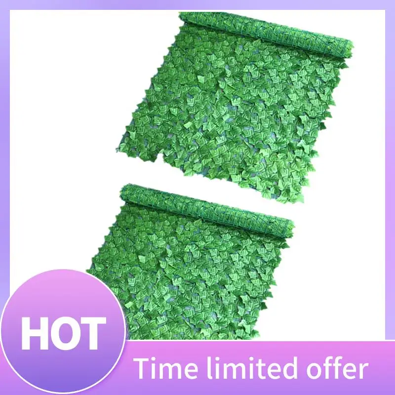 

B69C имитация забора, сетка, зеленое растение, украшение, искусственные листья, украшение для внутреннего и наружного сада, балкона