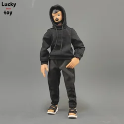 COME4ARTS 1/10 Scale Male Soldier Trend Sports Hooded Sweatshirt Hoodie Clothes Model for 7in Action Figures Body Doll