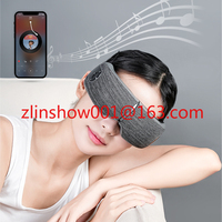 Vibrating Warm Heated Air Pressure Wireless Vibrative Eye Massager With Bluetooth Music Eye Massager