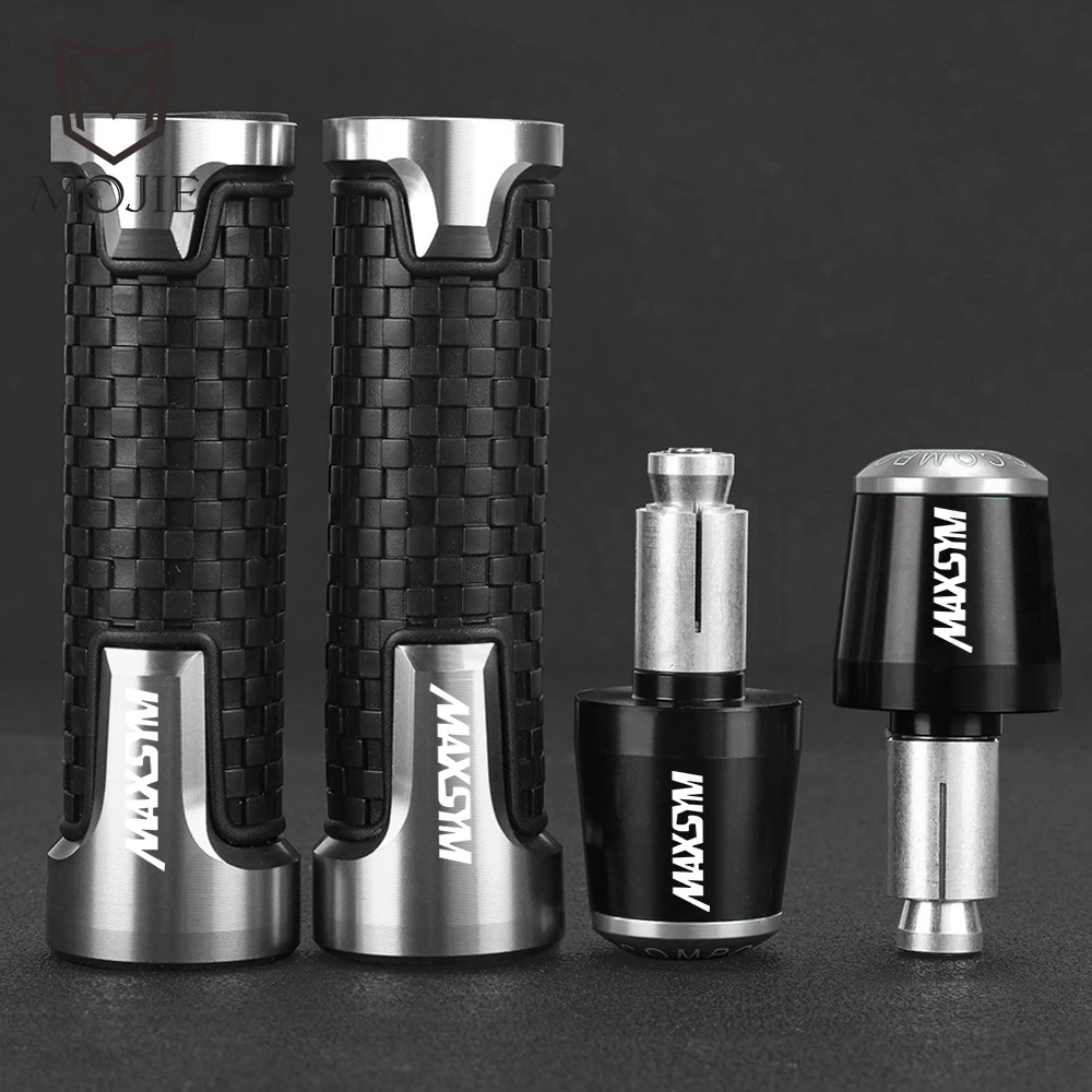 

For SYM MAXSYM 400i 600i MAX 400 600 ALL YEARE Motorcycle Accessories CNC Handlebar Grips End Handle Grip Protector Handle bar