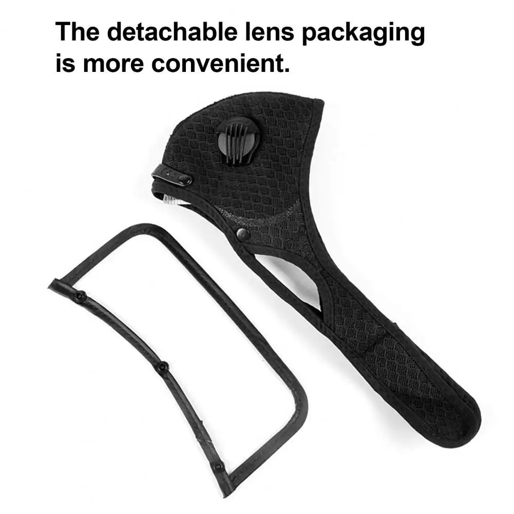 Adjustable Dust Mask Reusable Carbon Filter Mask Cycling Face Mask with Filter Valve Reusable Carbon Dust Lightweight Outdoor