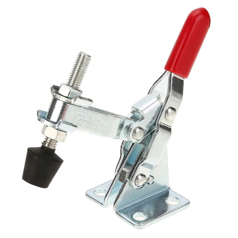 GH-101-A Toggle Clamp 50kg Quick Release Horizontal Clamps Locking Lever Fastener Hand Tool Woodworking Clip