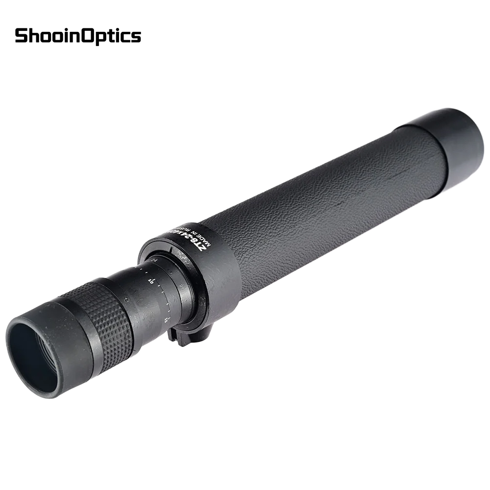 RU 8-24x40 Zoom Monocular Telescope Retractable Metal Body High Power Optical Spyglass For Travel Hiking