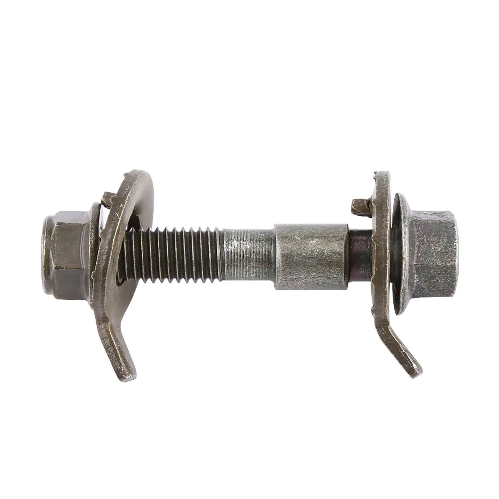 4pcs Durable 14mm Diameter Camber Kit Steel Material Adjustable Design Cam Bolt Kit Alignment Cam Bolt Four Wheel Alignment