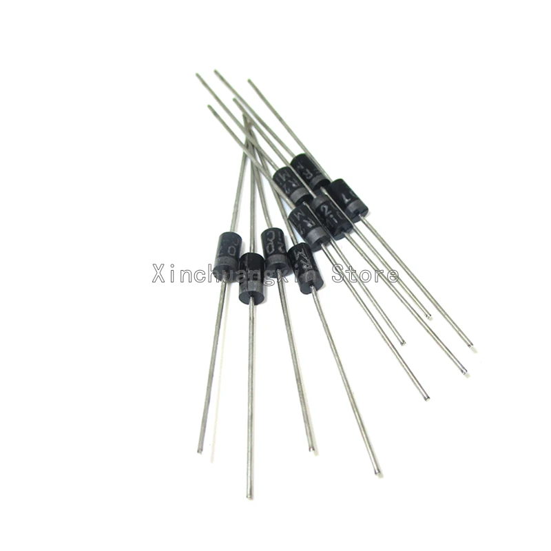 50PCS 1N4007 1N5819 1N4001 UF4007 FR107 FR157 FR207 1N4004 1N4937 HER107 RL207 1N5817 1N5399 DO-41 fast recovery rectifier diode