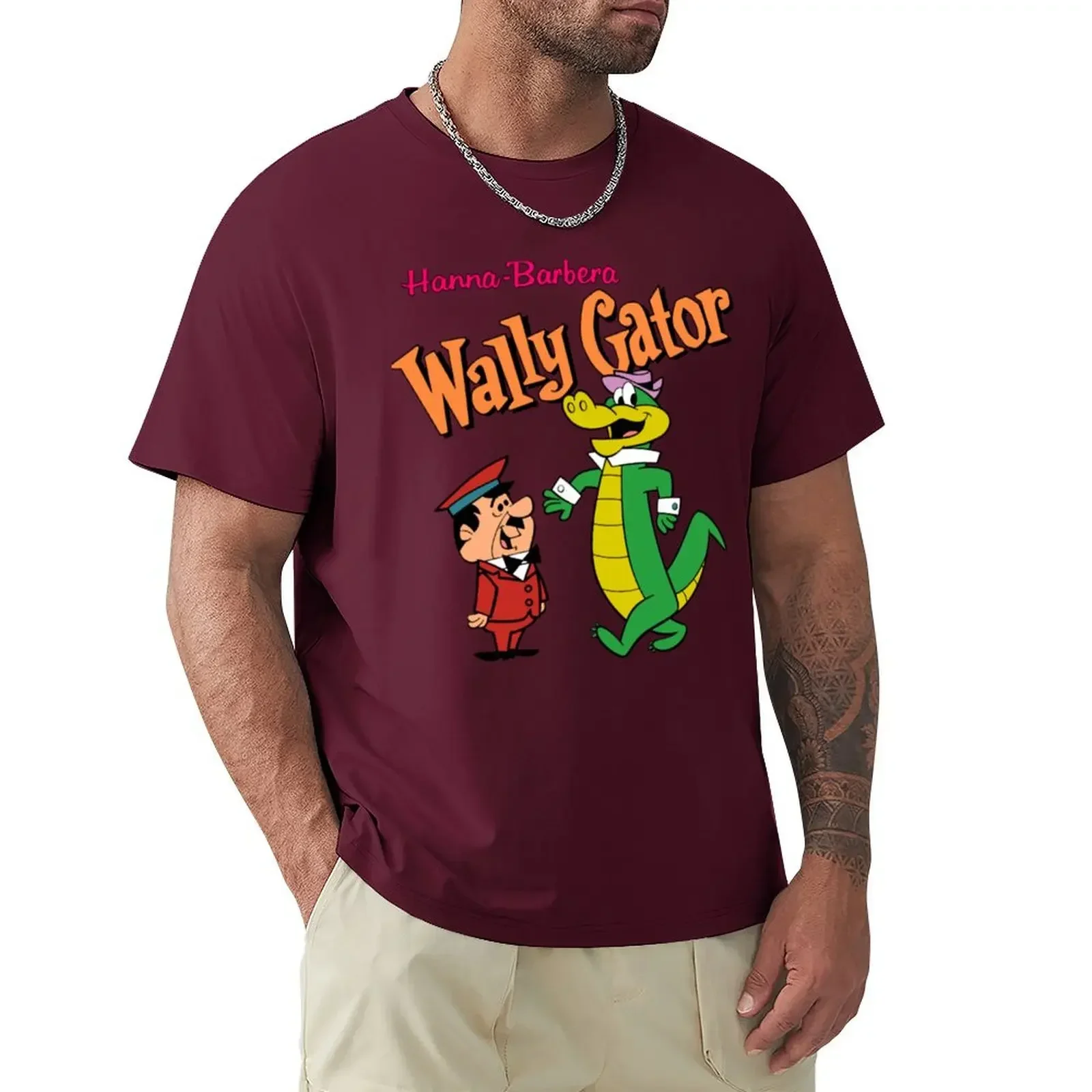 Cheavyweight  Hanna barbera Wally Gator T  cute clothes shirts graphic tees summer tops oversizeds mens big and tall t shirts