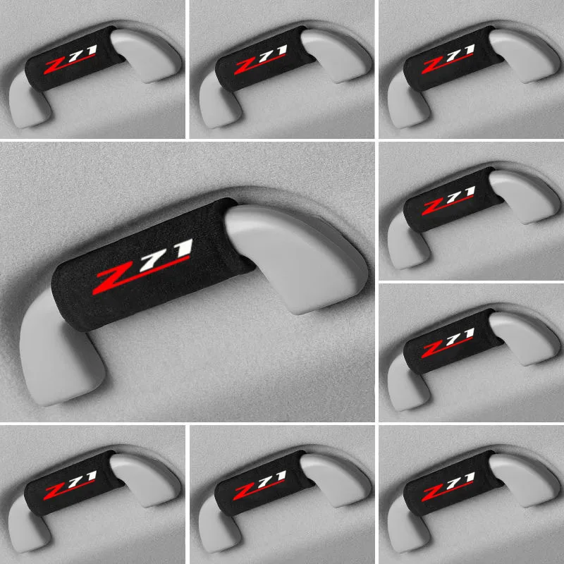 1PC Car Roof Armrest Pull Cover Handle Gloves Protection for Chevrolet z71 suburban colorado silverado s10 z71 4x4 off road Car