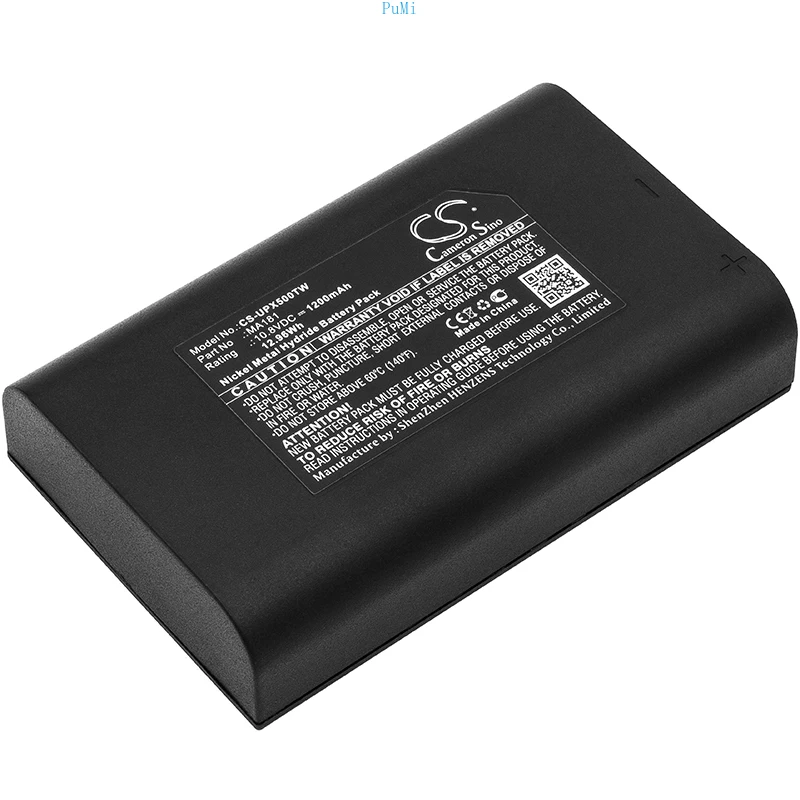 Ni-MH Two-Way Radio Battery for Bendix King, 10.8V, 1200mAh, Compatible Models: CA1450, HH2500, HH400, MA181 MCD, MCD, T50AA,T60