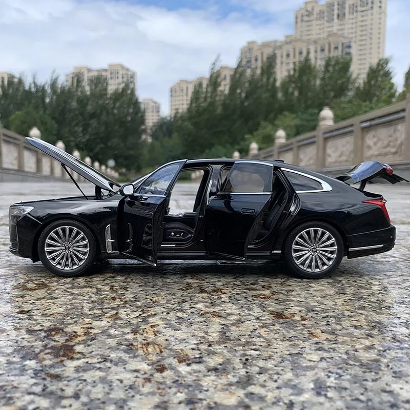 Century Dragon FAW original factory 1:18 car model Hongqi H9 car metal simulation car model h9 collection gift