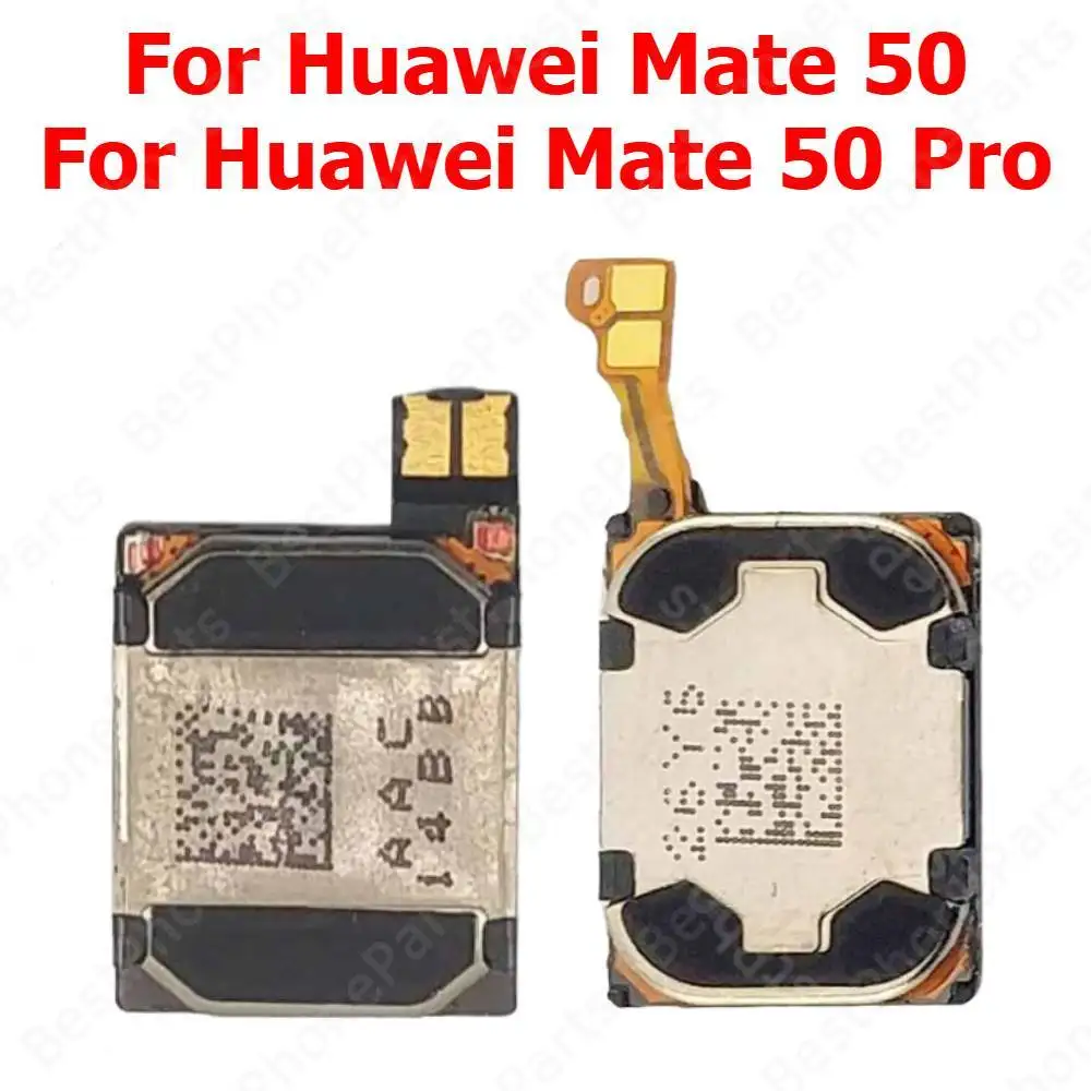 Top Ear Speaker For Huawei Mate 50 Pro Mate50 50Pro Earspeaker Earphone Sound Earpiece Mobile Phone Replacement Parts