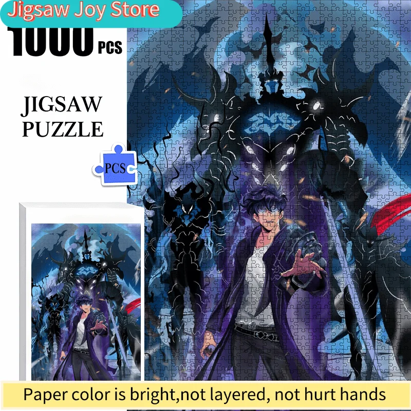 

Набор для самостоятельной сборки: Популярный аниме-пазл с персонажами аниме — Красивый аниме-персонаж — Толстый и прочный бесшовный пазл для взрослых, подходит для всей семьи