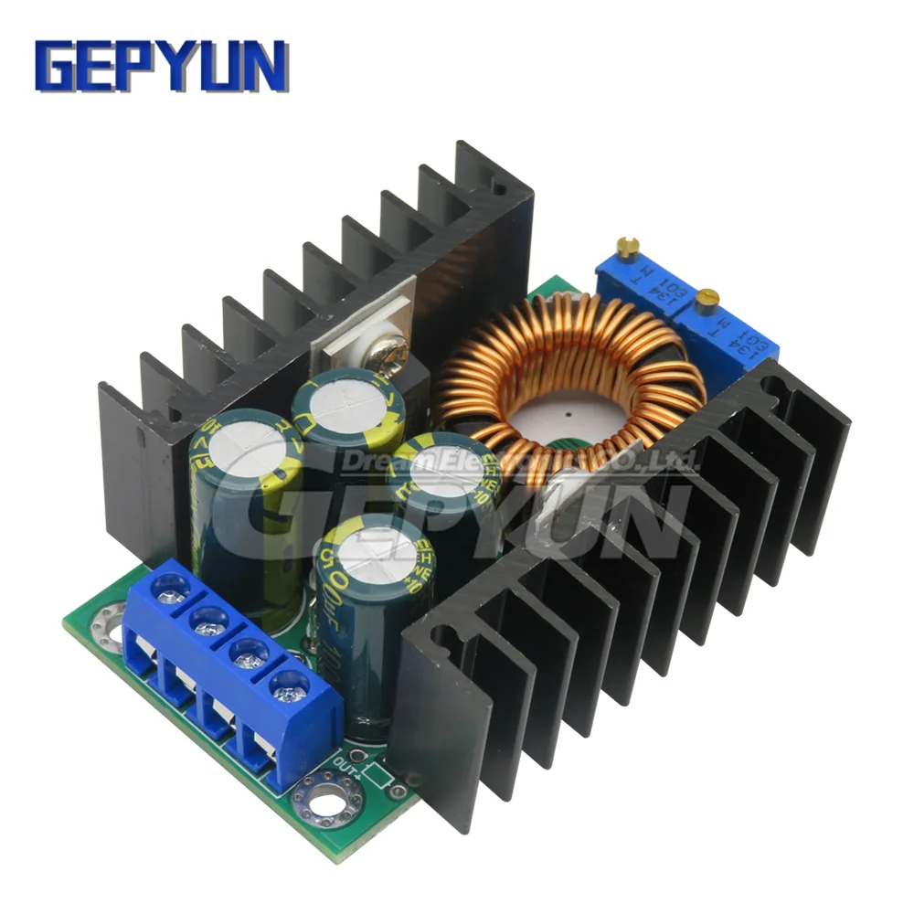 300W XL4016 DC-DC Max 9A Step Down Buck Converter 5-40V to 1.2-35V Adjustable Power Supply Module LED Driver