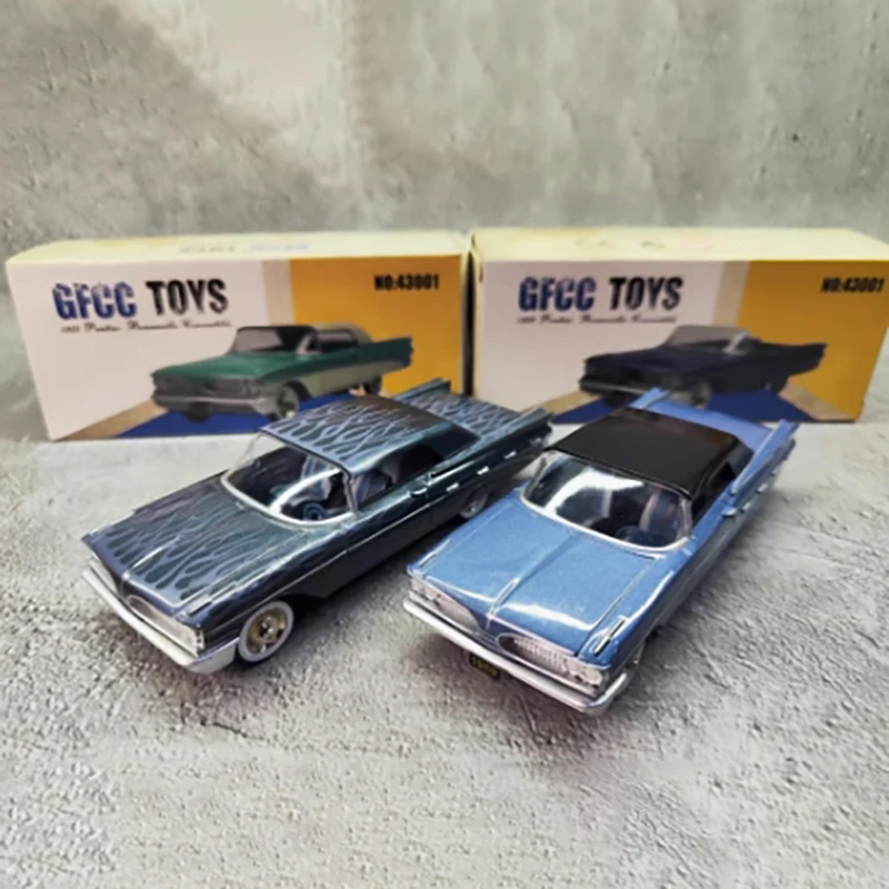 

GFCC, масштаб 1:43, 1969, Pontiac Bonneville, классический трансформируемый мускулистый автомобиль, коллекция сплавов, модель автомобиля, трансформируемая коллекция для хобби