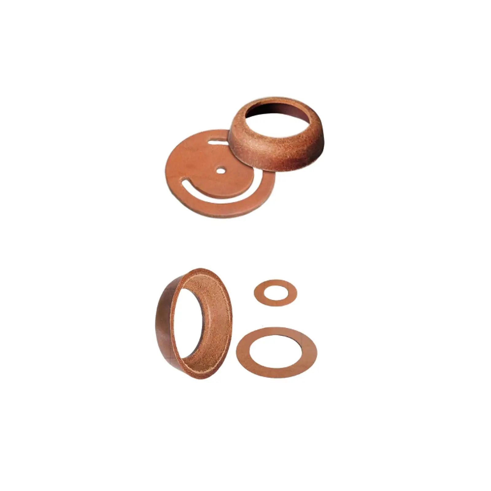 Durable Leather Pitcher Pump Cup and Lower Valve Replacement for Manual Well Water Pump Kits