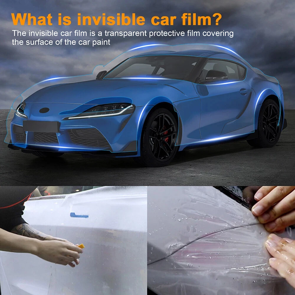 

8.5Mil TPU Bumper Hood Paint Protection Film For Toyota GR Supra 2019-2023 Pre-cut PPF Clear Bra Body Anti-Scratch Resistant