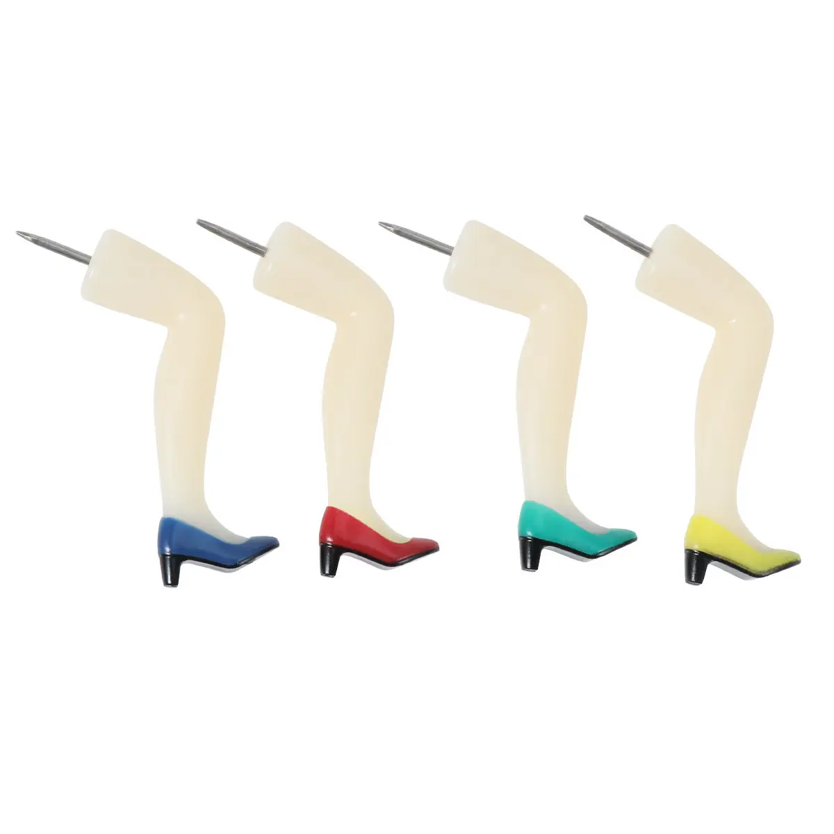 

4Pcs Shape Push Pin Practical Thumbtack for Bulletin Boards Cork Strips Map Marking Home Office Map Tack