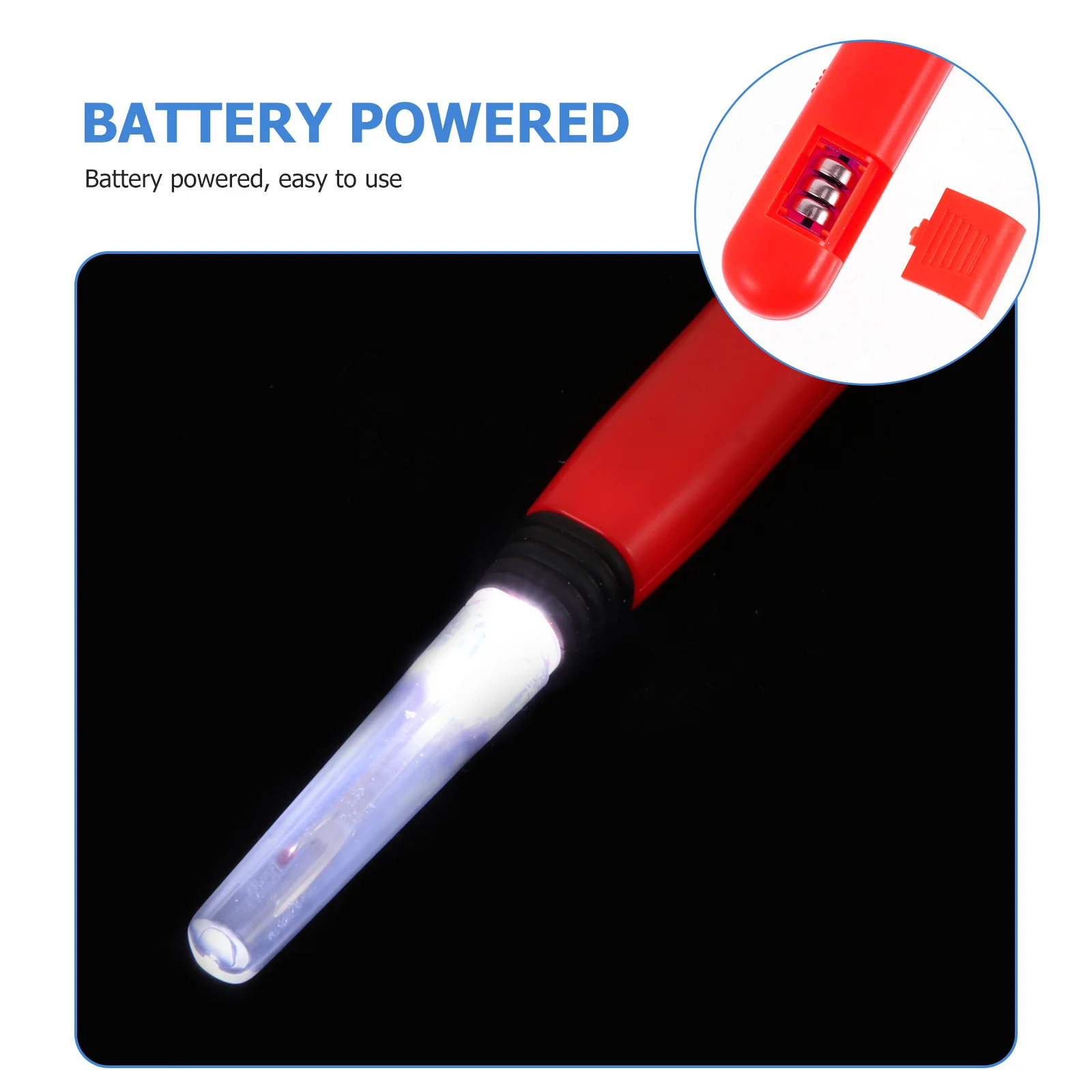 

Durable Luminous Sewing Tool LED Lighting Embroidery Threader Seam Ripper Comfortable Grip Easy Operation Crafting Supply