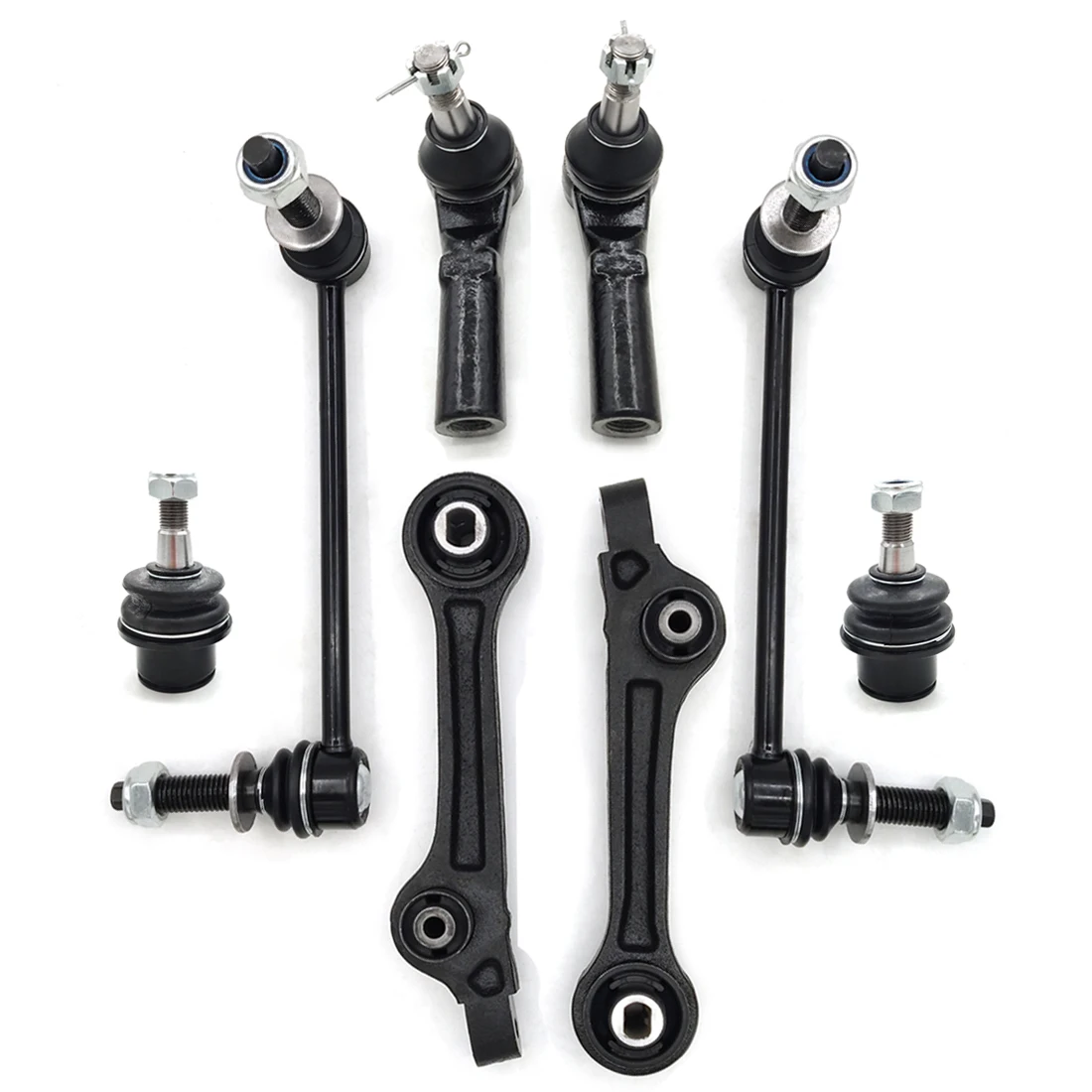 

AzbuStag 8Pcs Front Lower Forward Control Arm Tie Rod Sway Bar End Link for CHRYSLER 300 DODGE CHALLENGE CHARGER RWD 2011-2019