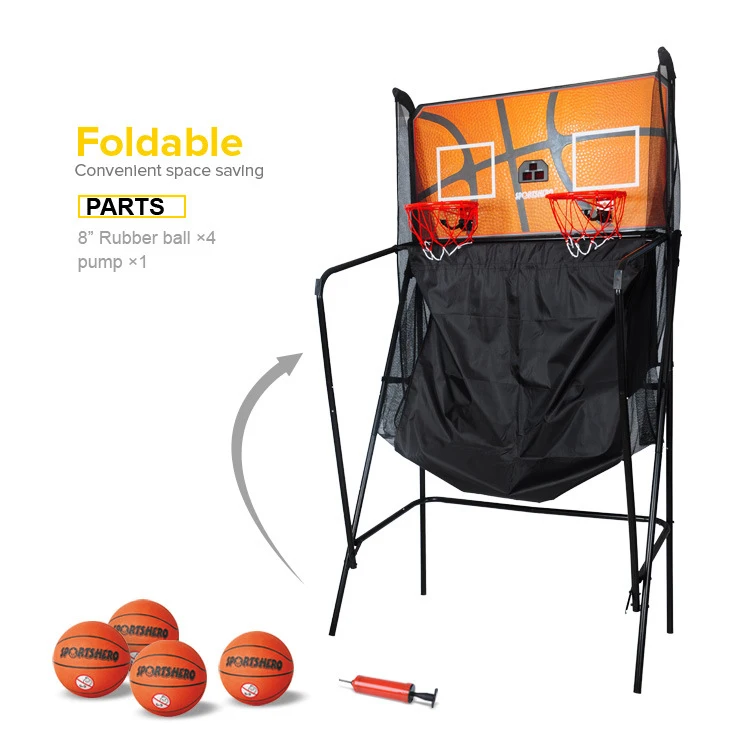 آلة تبادل لاطلاق النار لألعاب كرة السلة في الهواء الطلق في شارع كرة السلة لحامل كرة السلة للأطفال