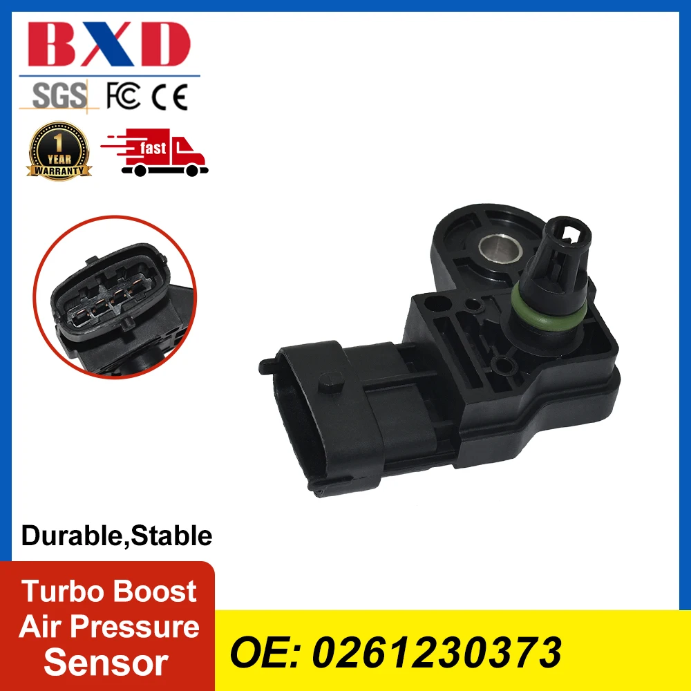 Turbo Boost Air Pressure Sensor 0261230373 0281006816 0281007041 0281006576 0281006320 For FIAT BRAVO IDEA STILO, LANCIA YPSILON