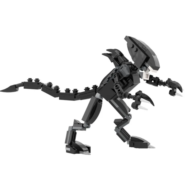MOC 1 Generation Aliens Queen Model Building Blocks Classic Movie Character Assembly Plastic Dolls Educational Creative Toy Gift