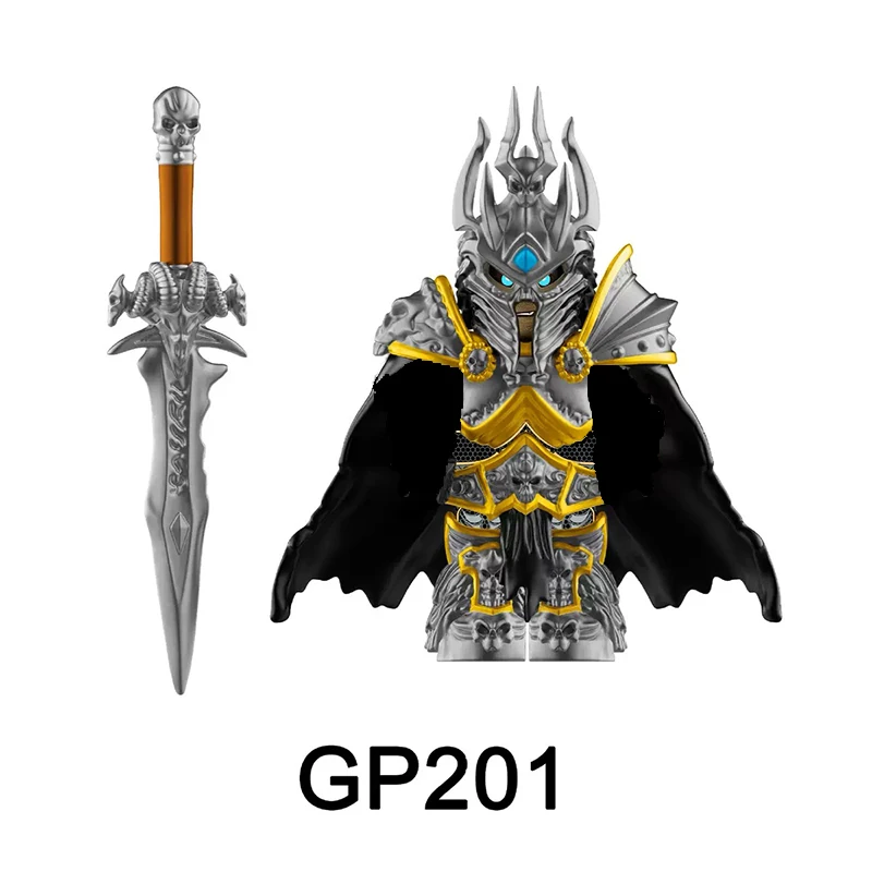 GP103 NIEUWE Middeleeuwse Ridders Monteren Compatibel Bricks Berserk Guts Puzzel Actiefiguren Model Bouwstenen Pop Speelgoed Geschenken