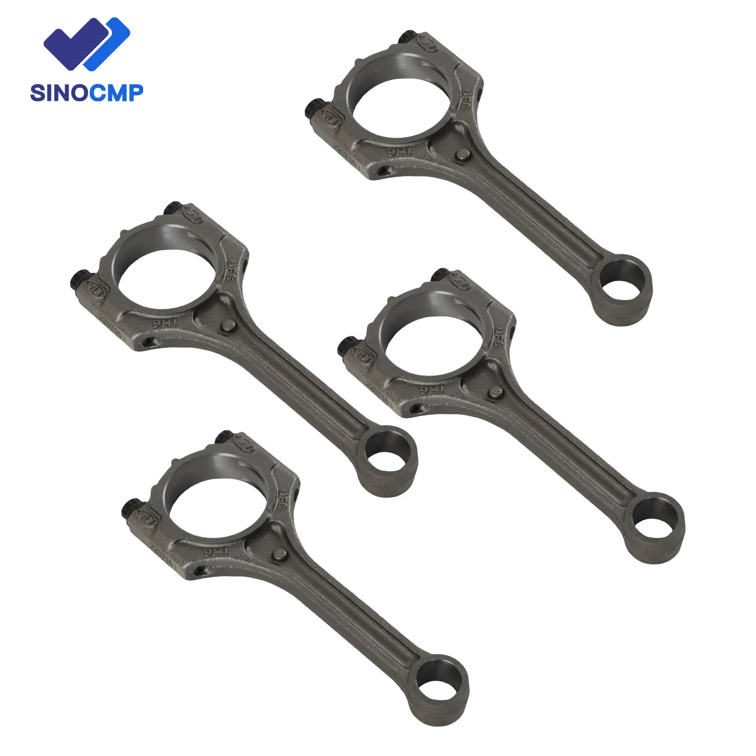 4pcs 23510-2B000 G4FG Connecting Rod For Hyundai Accent Verna Elantra HB20 i30 Creta Kia Ceed Cerato KX3 Forte 1.6