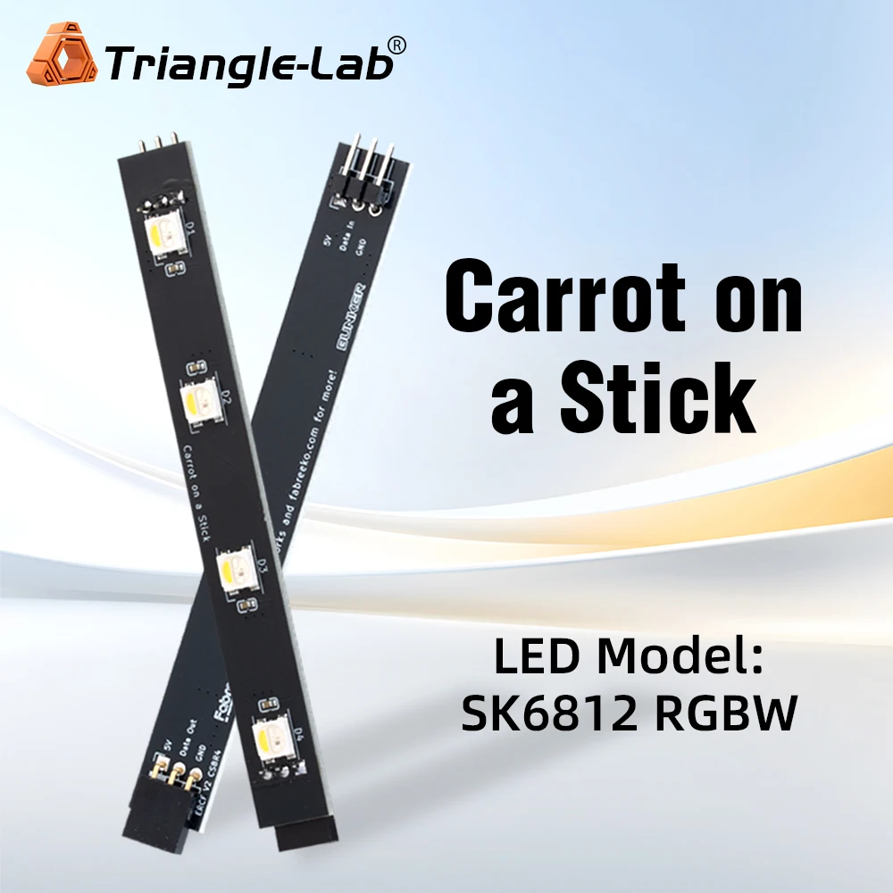 

Trianglelab SK6812 RGBW PCBs for ERCF V3 Carrot on a Stick And Carrot on a Twig Enraged Rabbit Neopixels For 3D Printer