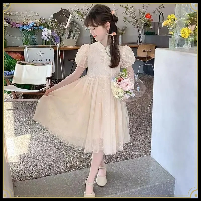 Kids Clothing Summer 4-6Y Polka Dot Skirt Fashion Casual Vest Princess Dress Comfort Children Girl's Dress Toddler Girl Clothes