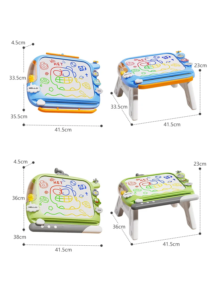 Planche à dessin magnétique pour enfants, jouet éducatif sensoriel avec effaçable, créativité artistique parfaite pour enfants, cadeaux Montessori de 3 ans
