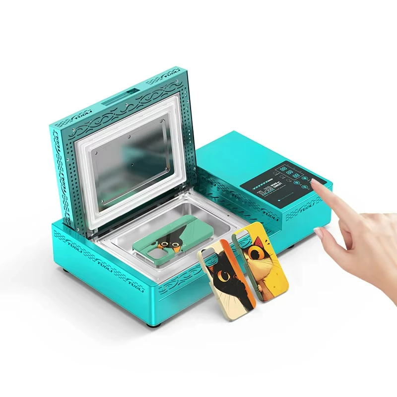 

TL-X9 Heat Transfer 3D Sublimation Vacuum Cell Phone Case Printer for DIY Printing Mobile Cover Maker
