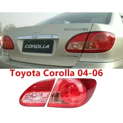 For Toyota Corolla 2004 2005 2006 Rear Brake Light Rear Brake Light Tail Light Rear Fog Light Turn Signal Lamp