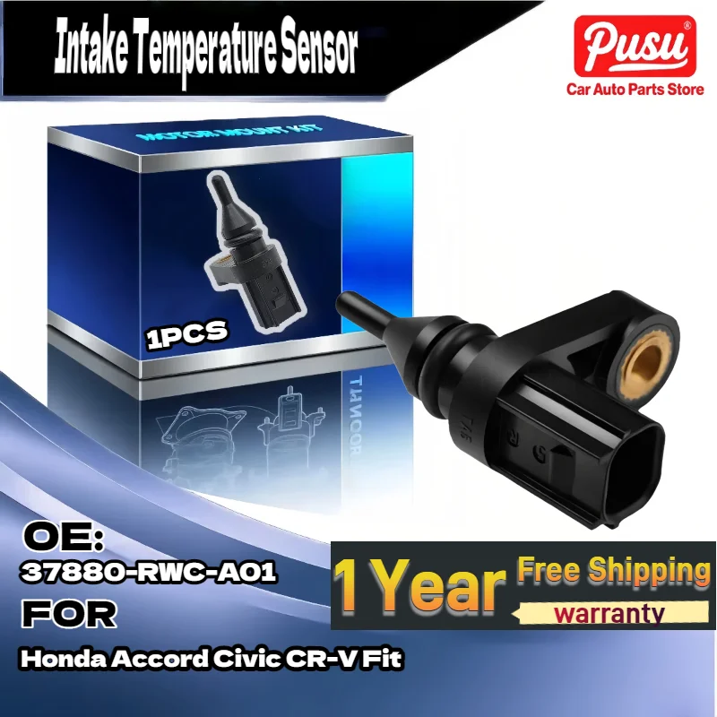 

For Air Intake Temperature Sensor IAT 37880-RWC-A01 for Honda Accord Civic CR-V Fit