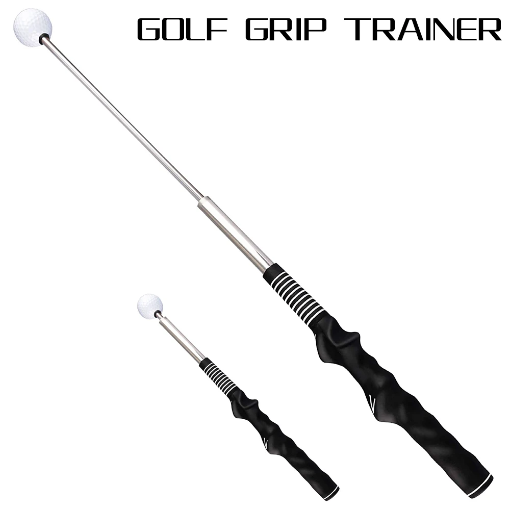 1Pcs Golf Swing Practice Stick Telescopic Golf Swing Trainer Swing Master Golf Training Aid Posture Corrector Practice