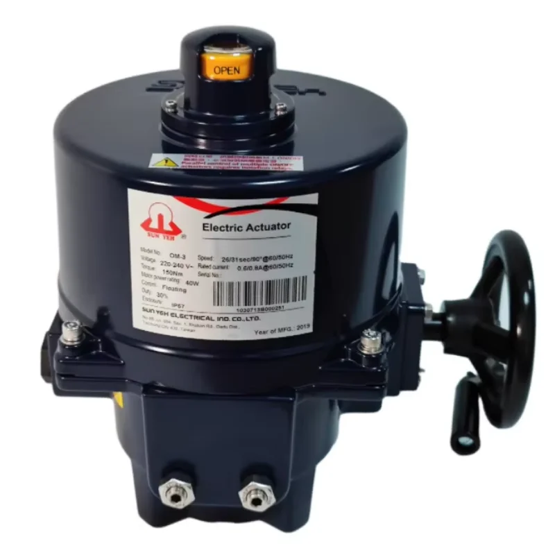 

OM-3 Quarter Turn Electric Valve Actuator