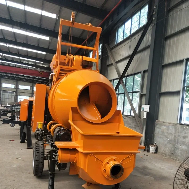 YG Automatic Cement Mortar Concrete Mixing Machine Multifunctional Building Construction Concrete Mixer With Pump for Bolivia