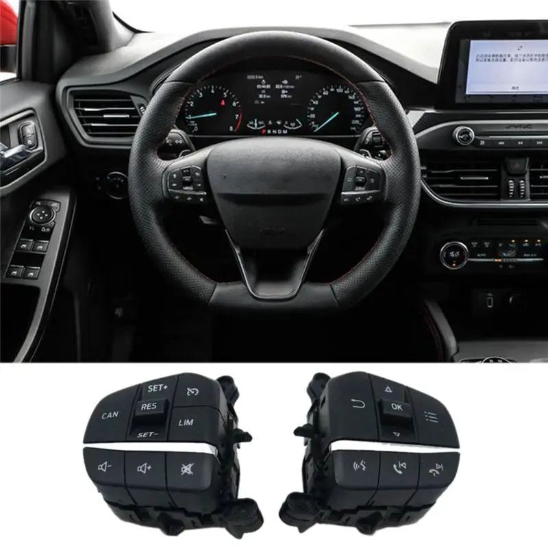AMEXIAOXU  Multifunction Steering Wheel Button Switch Steering Wheel Button For Ford Focus Ford Fiesta Model 2019-2020
