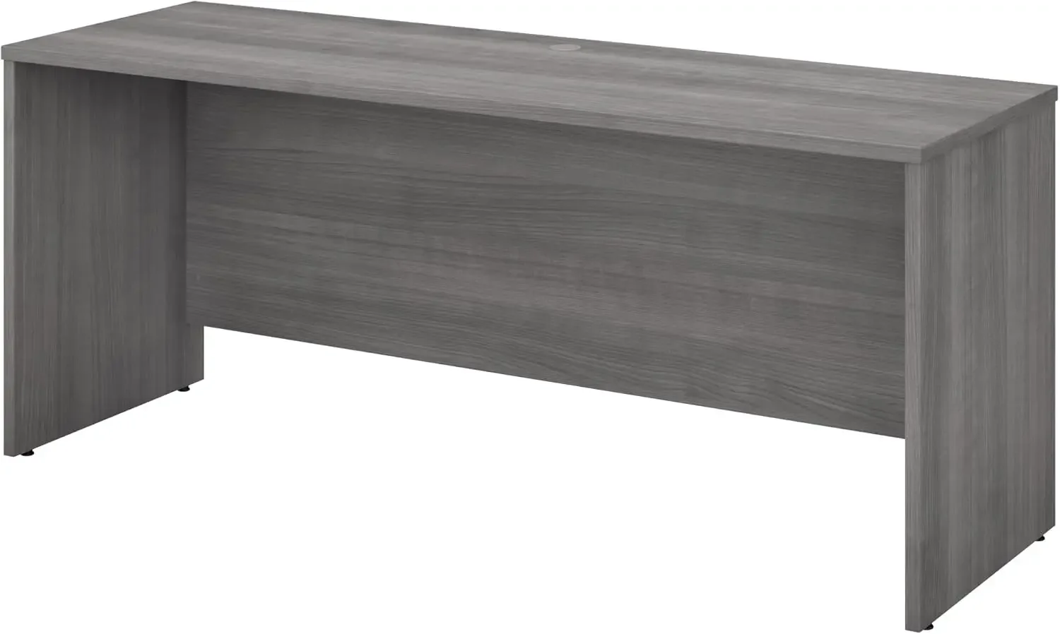

Studio C 72W x 24D Credenza Desk in Platinum Gray, Computer Table for Home or Professional Office